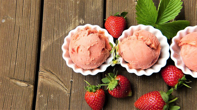 Lody truskawkowe | Pełnia Smaków